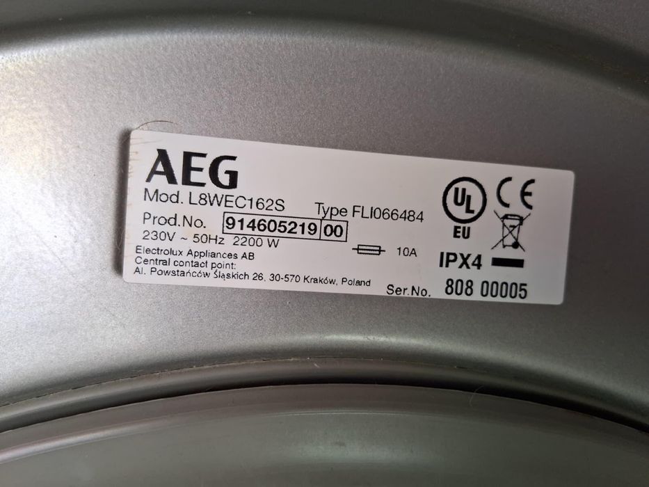 Maquina Lavar e Secar AEG 10/6Kg