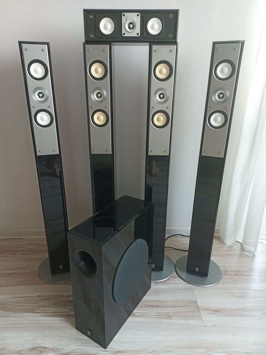 Głosniki YAMAHA NS-125F, NS-C125, subwoofer NS-SW210 ; kin