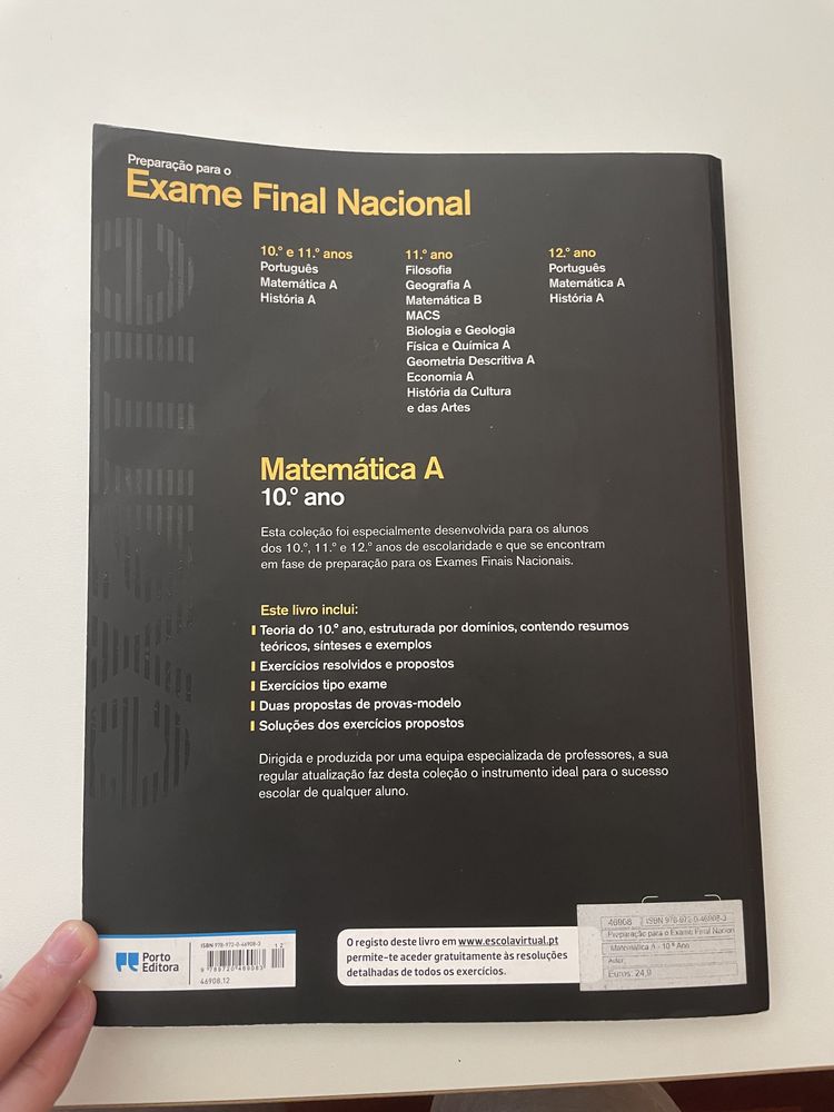 Preparação para o Exame Final Nacional Matemática A