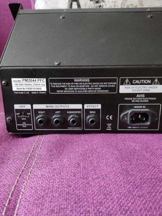 Продам PARK AUDIO PM 2044