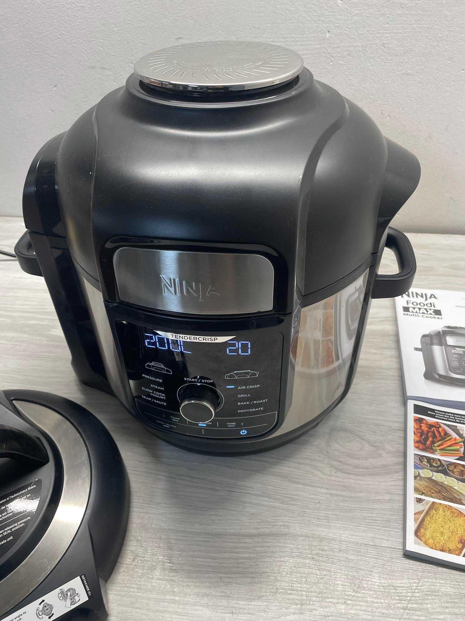 MULTICOOKER frytkownica szybkowar NINJA OP500EU Foodi MAX 9w1