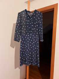 Vestido Zara azul