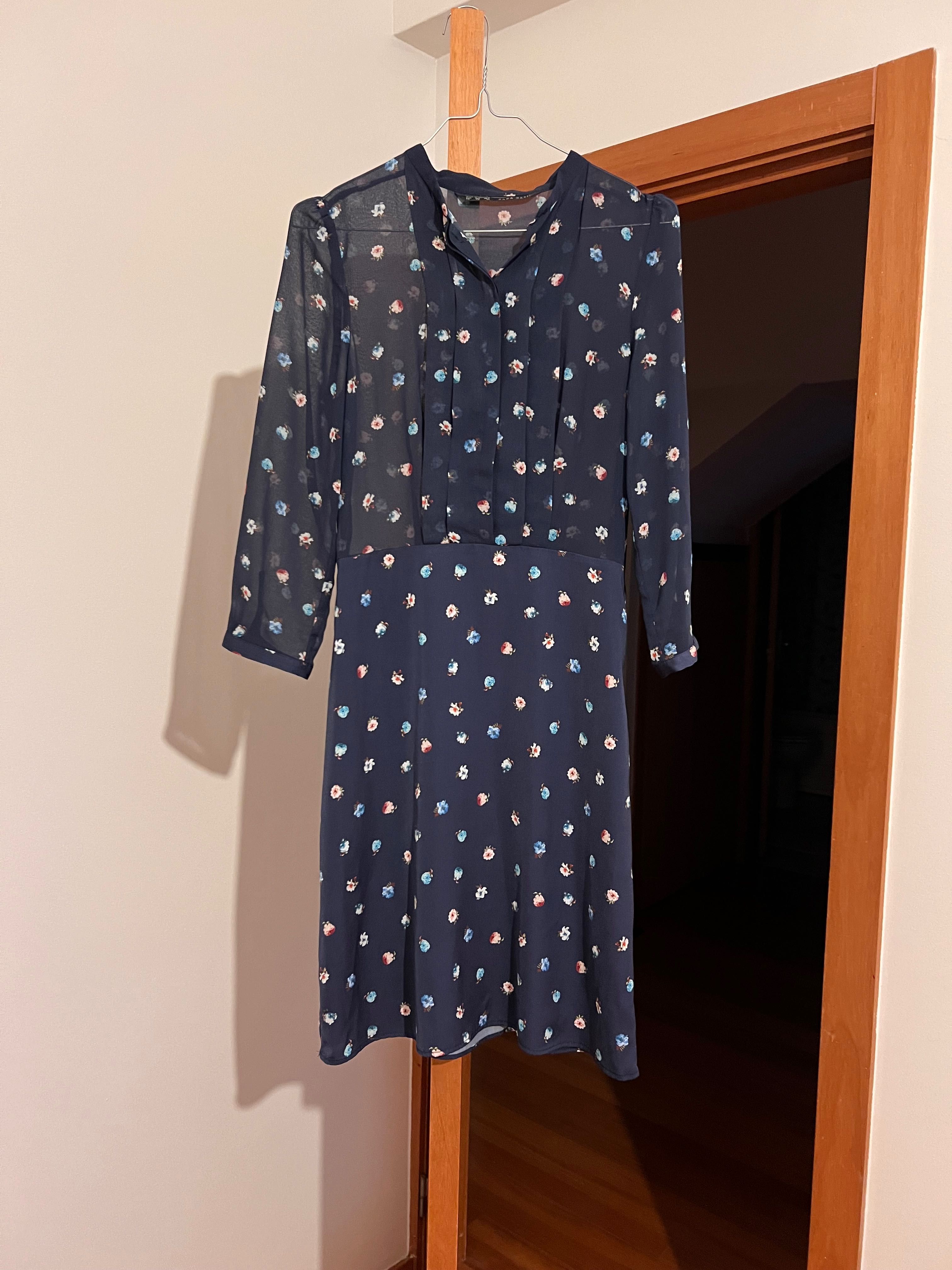 Vestido Zara azul