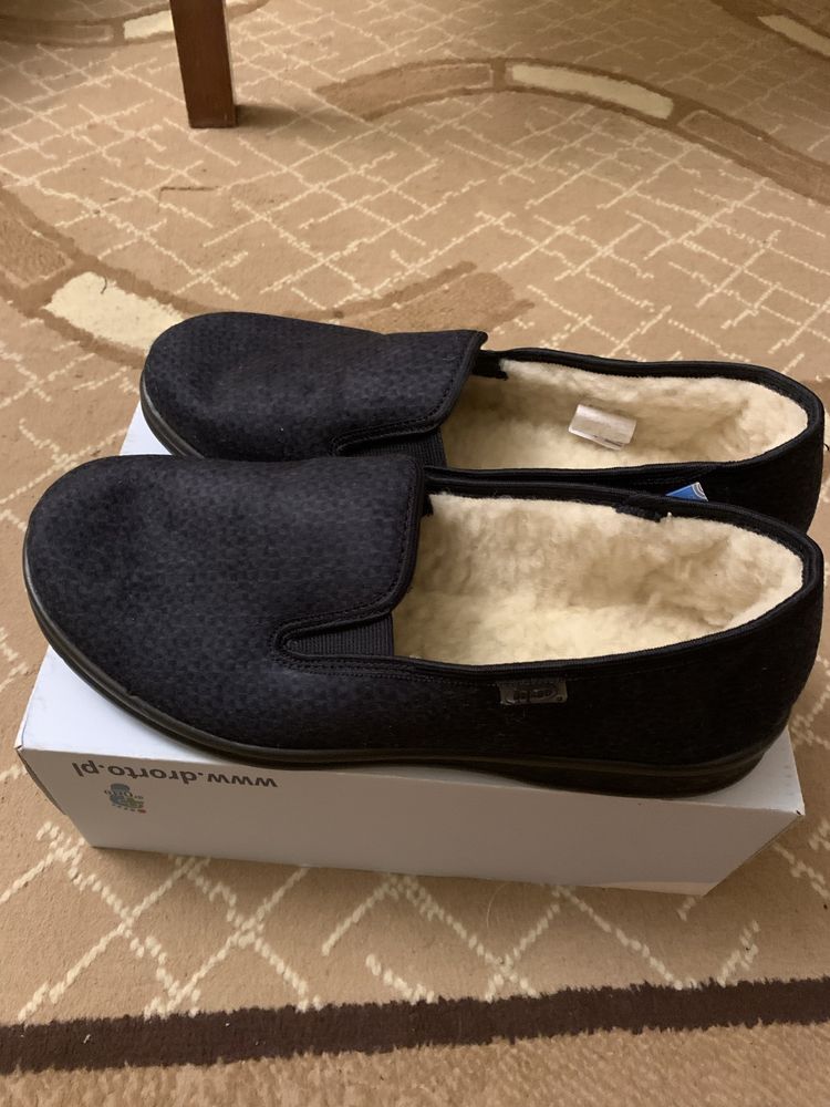 Buty drOrto z wełną owczą. Dla starszych osób r.44