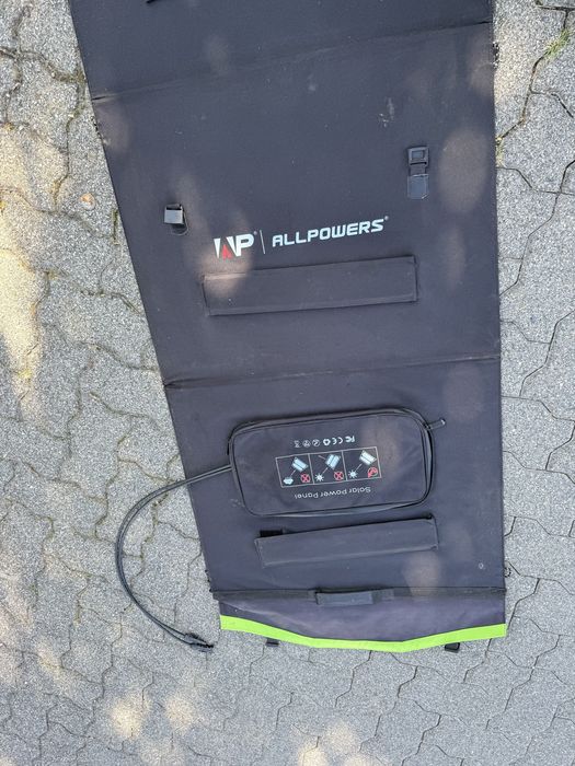 Panel fotowoltaiczny Allpowers AP-SP-029-BLA Składany Solarny 140W