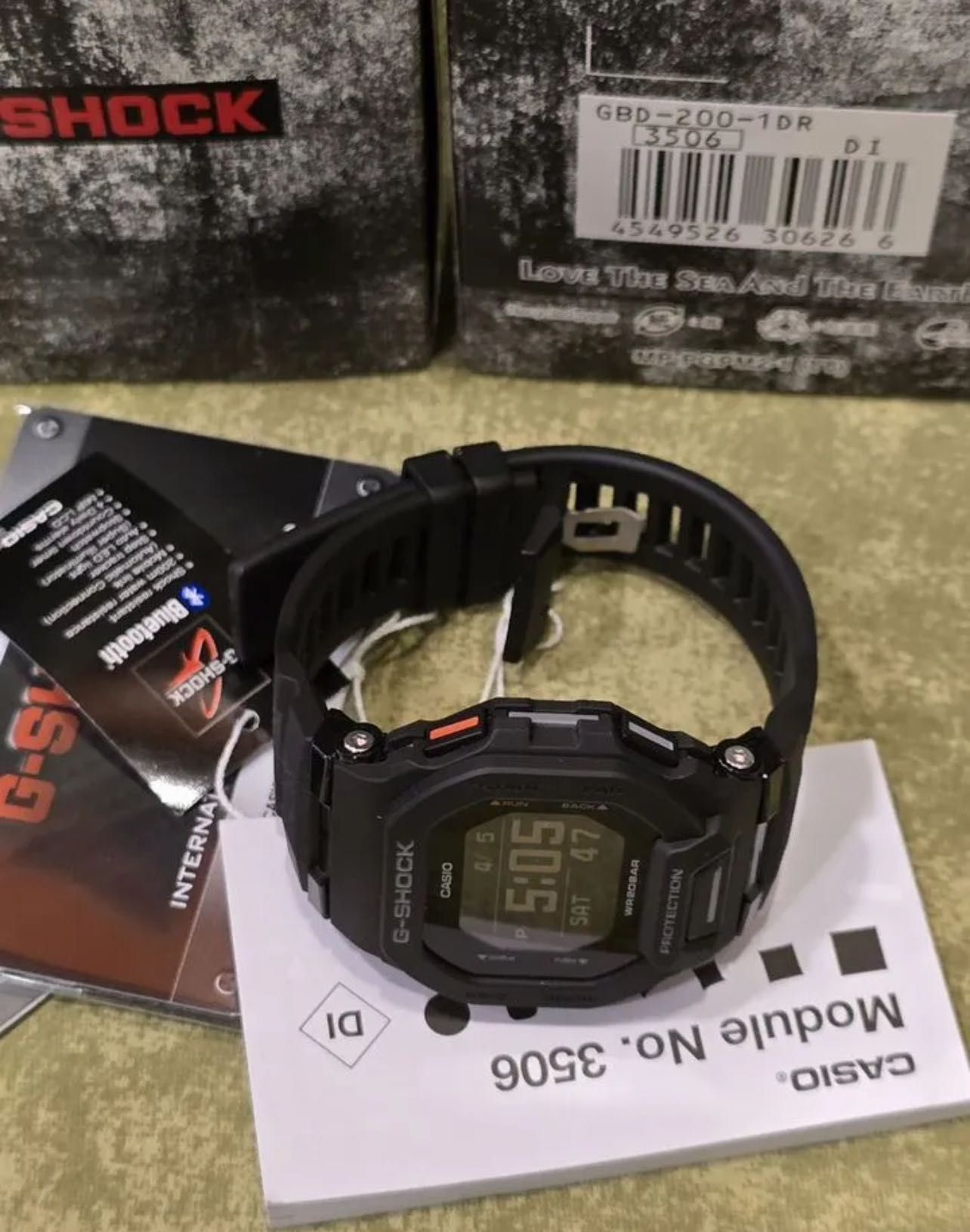 Часы мужские наручные Casio G-Shock GBD-200