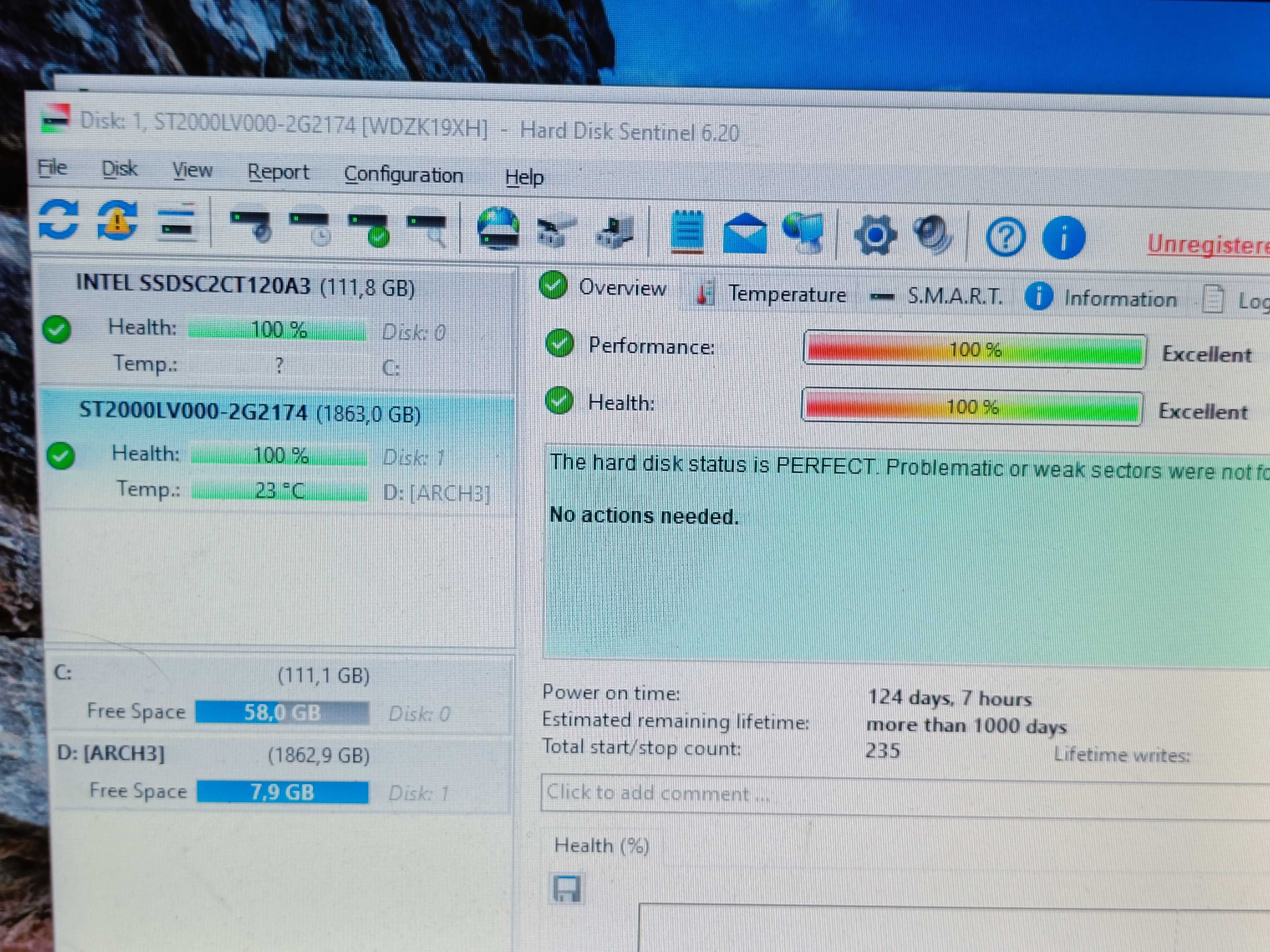 Hard Disk HDD диск 2.5 Seagate 2TB SkyHawk до НОУТБУКА або PS
