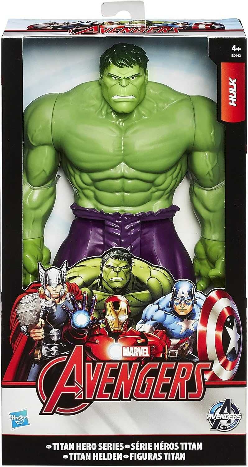 Ігрова фігурка Халк 30см Оригінал Marvel Avengers Titan Hero Hulk Галк