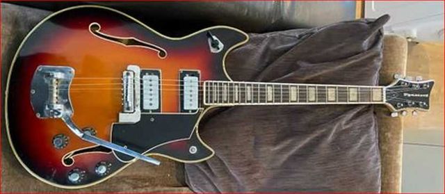 Gitara DYNACORD hollow body '60