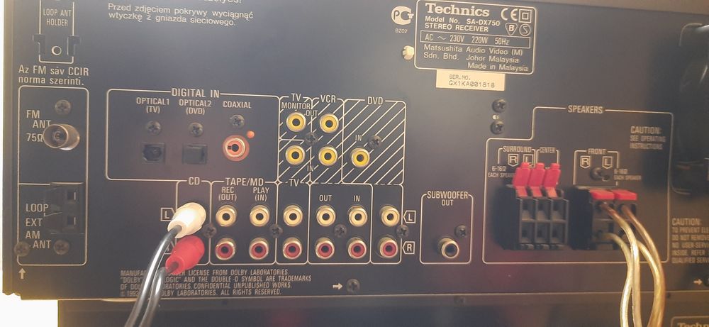 Amplituner Technics SA-DX750