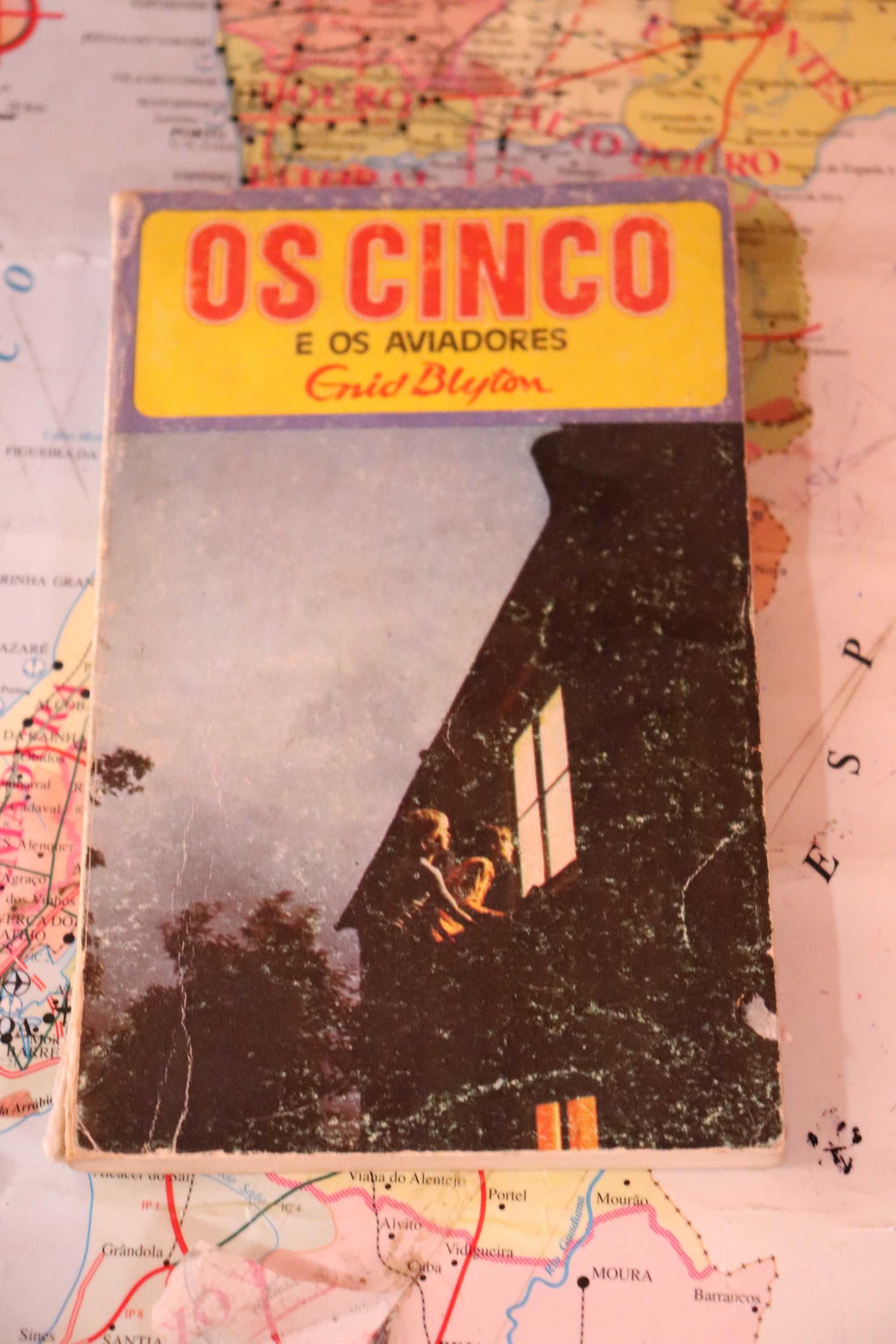 Vários livros "Os Cinco"