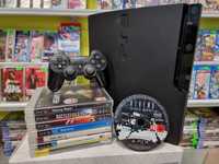 Dużo i tanio Konsola Playstation 3 PS3 Slim 160GB + 8 gier + gwarancja