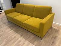 Kanapa nierozkładana 217x86 miodowa firmy ETAP SOFA