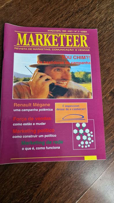 Lote edições n⁰1, n⁰ 2 e n⁰3 da Marketeer