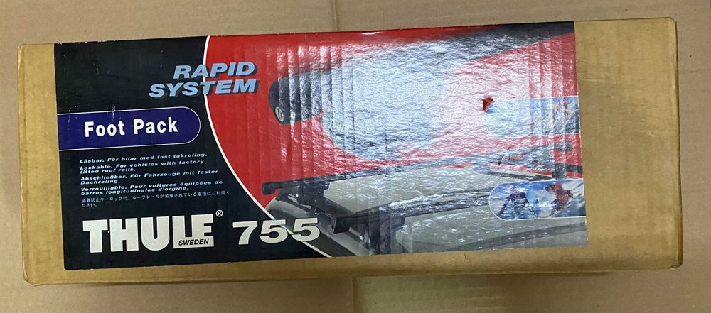 Barras tejadilhoe suportes bicicletas Thule