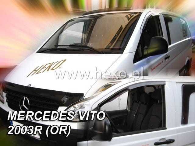 Дефлектори вікон / ветровики  Mercedes Vito 639 2003-2015  Heko