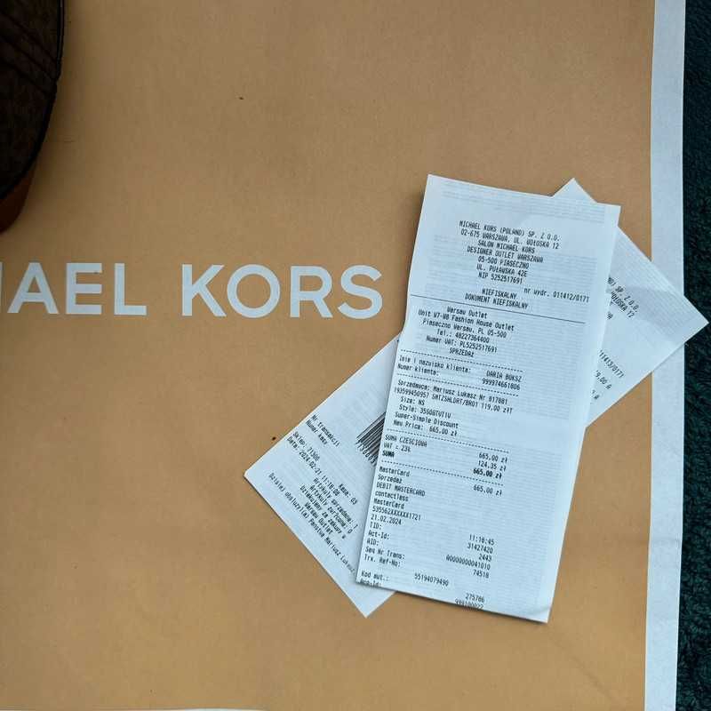 Torebka Michael Kors Jet Set Brown