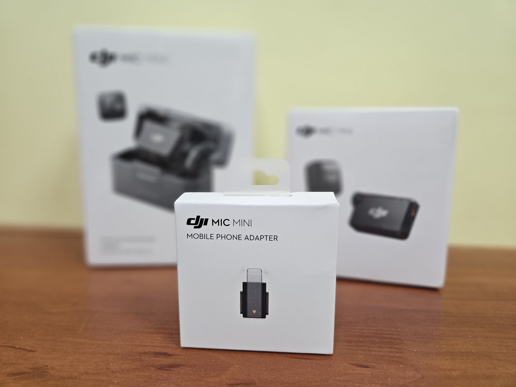 Запаковані‼️ Lighting adapter DJI mic mini to iphone CP.RN.00000429.01