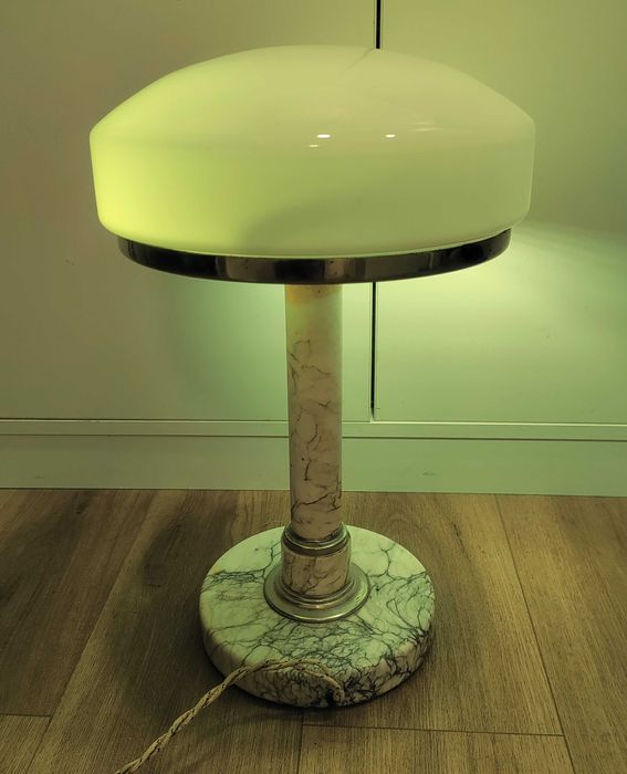 Лампа настiльна/Свiтильник / Антикварiатна/Мрамор СССР