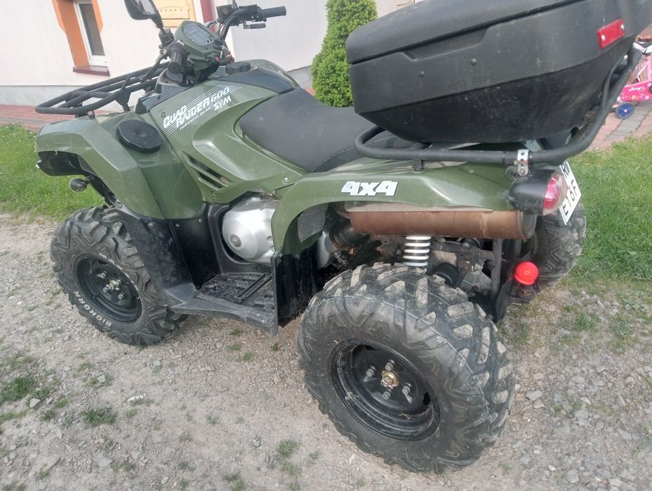 Quad 4x4 Sym 600 pojemność zarejestrowany i ubezpieczony