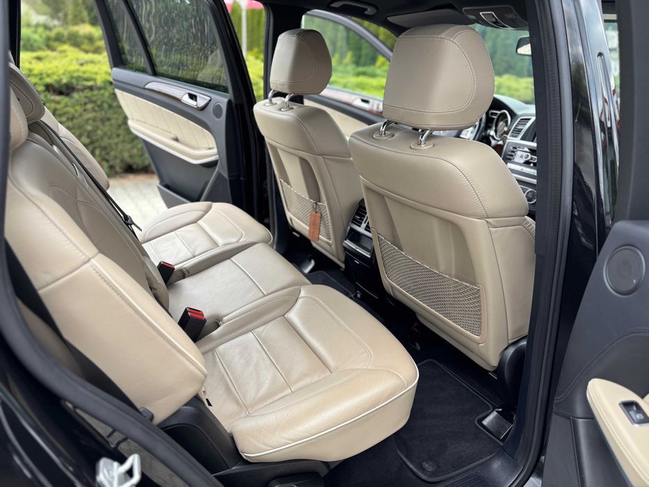 Mercedes GL 350 d X166 pakiet AMG salon Polska niski przebieg 7-miejsc
