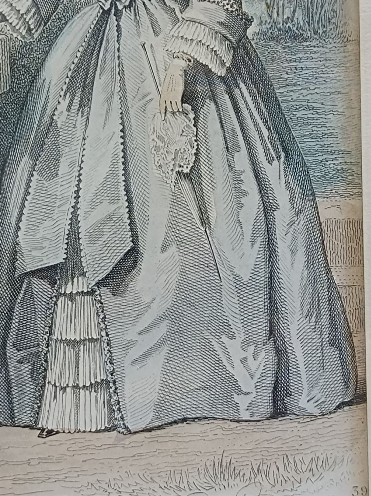 Reklama ,moda XIX w.Cesarzowa Eugenia ok.1850 r.