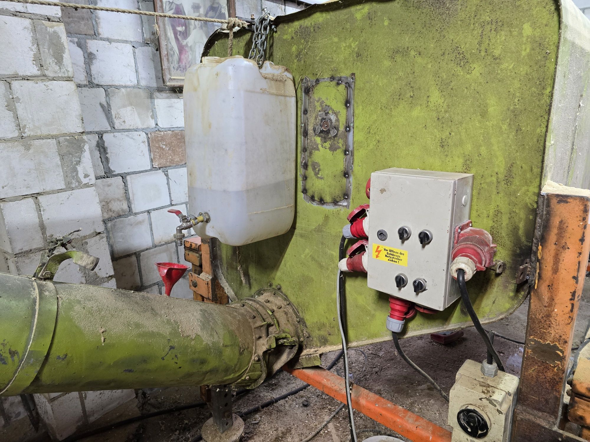 Pelleciarka Granulator Linia Produkcji Pelletu Zasobnik Trociny