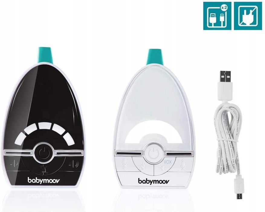 Niania elektroniczna Babymoov wielokolorowy zasięg 1000m 3 alarmy