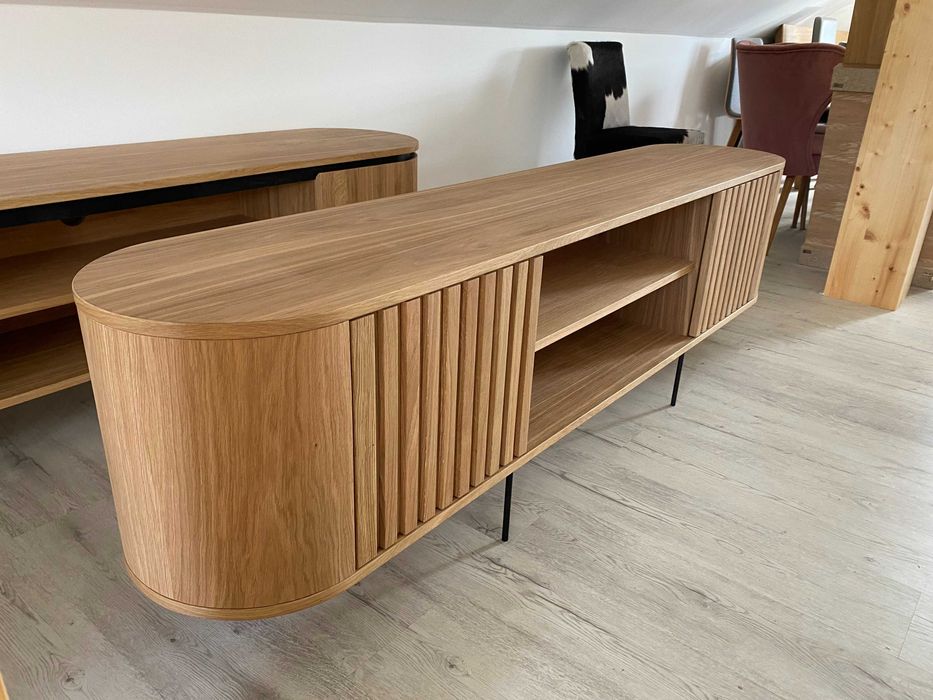 Szafka RTV nowoczesna z lamelami PROMOCJA!!