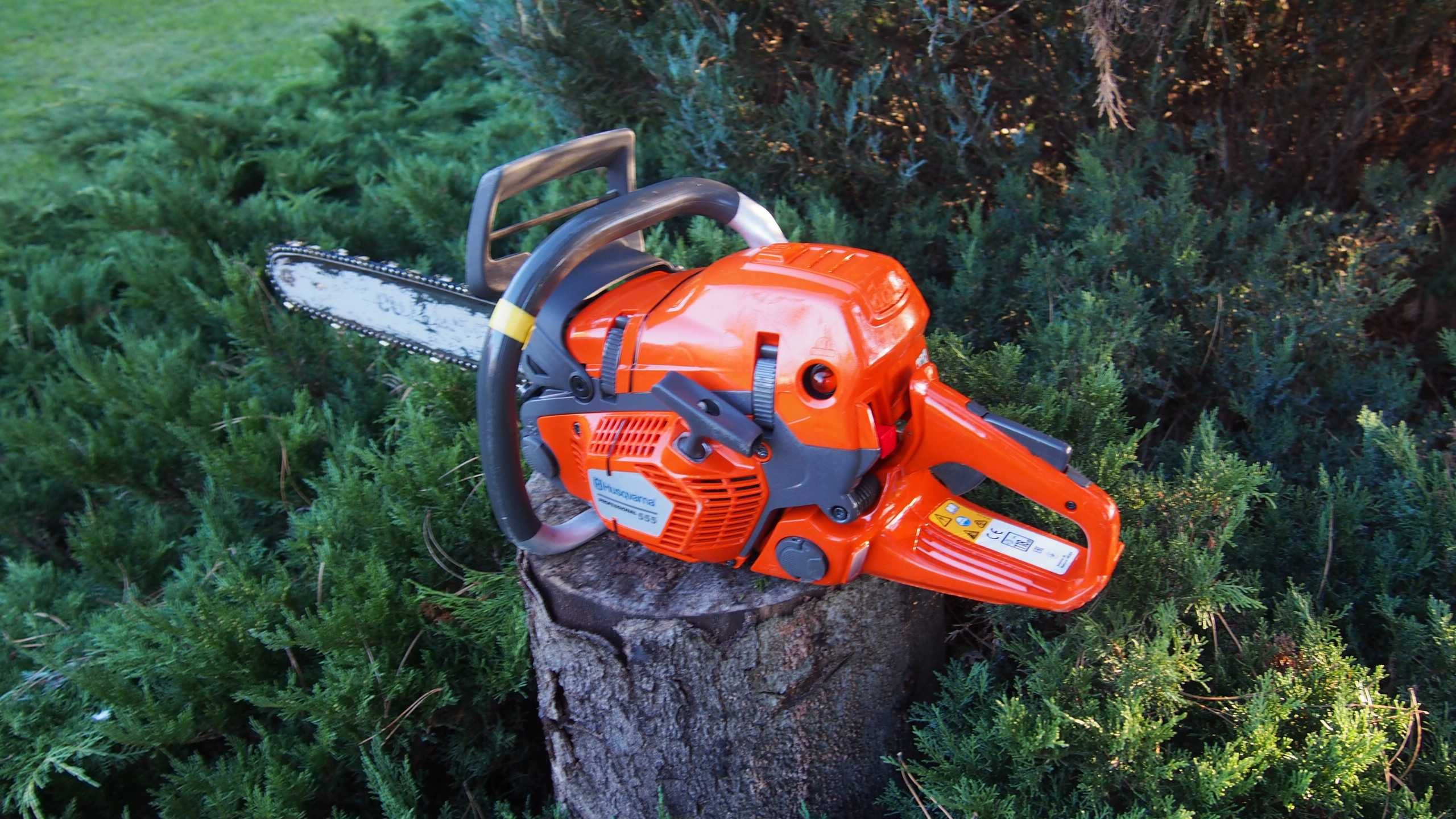 HUSQVARNA 555 Pila Spalinowa pilarka