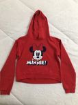 Minnie camisola com capuz tam. 13/14