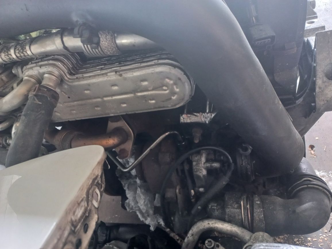 Silnik kompletny 1.9 tdi BXE pompowtryski turbina