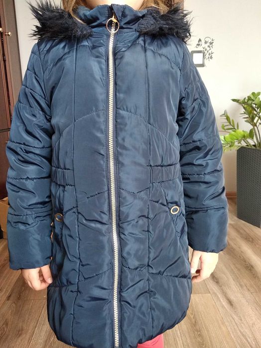 Kurtka zimowa cieplutka 7-8 lat