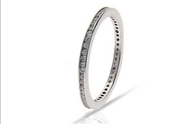 Nowy, srebrny pierścionek - obrączka jak Pandora