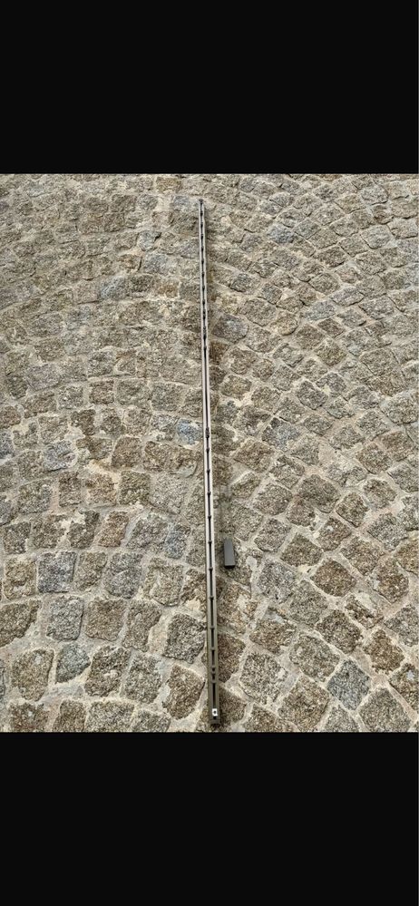 Cortina de tecido + Calha