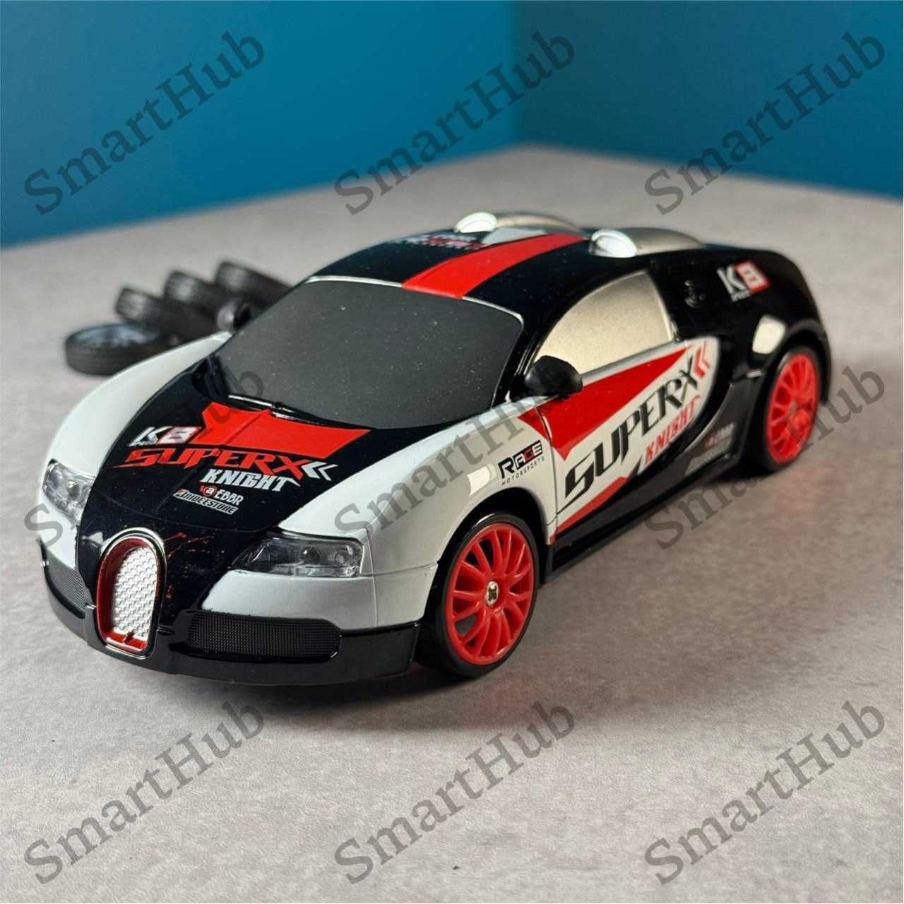 Дрифт машинка на радиоуправлении Bugatti Veyron. Машинка на пульте