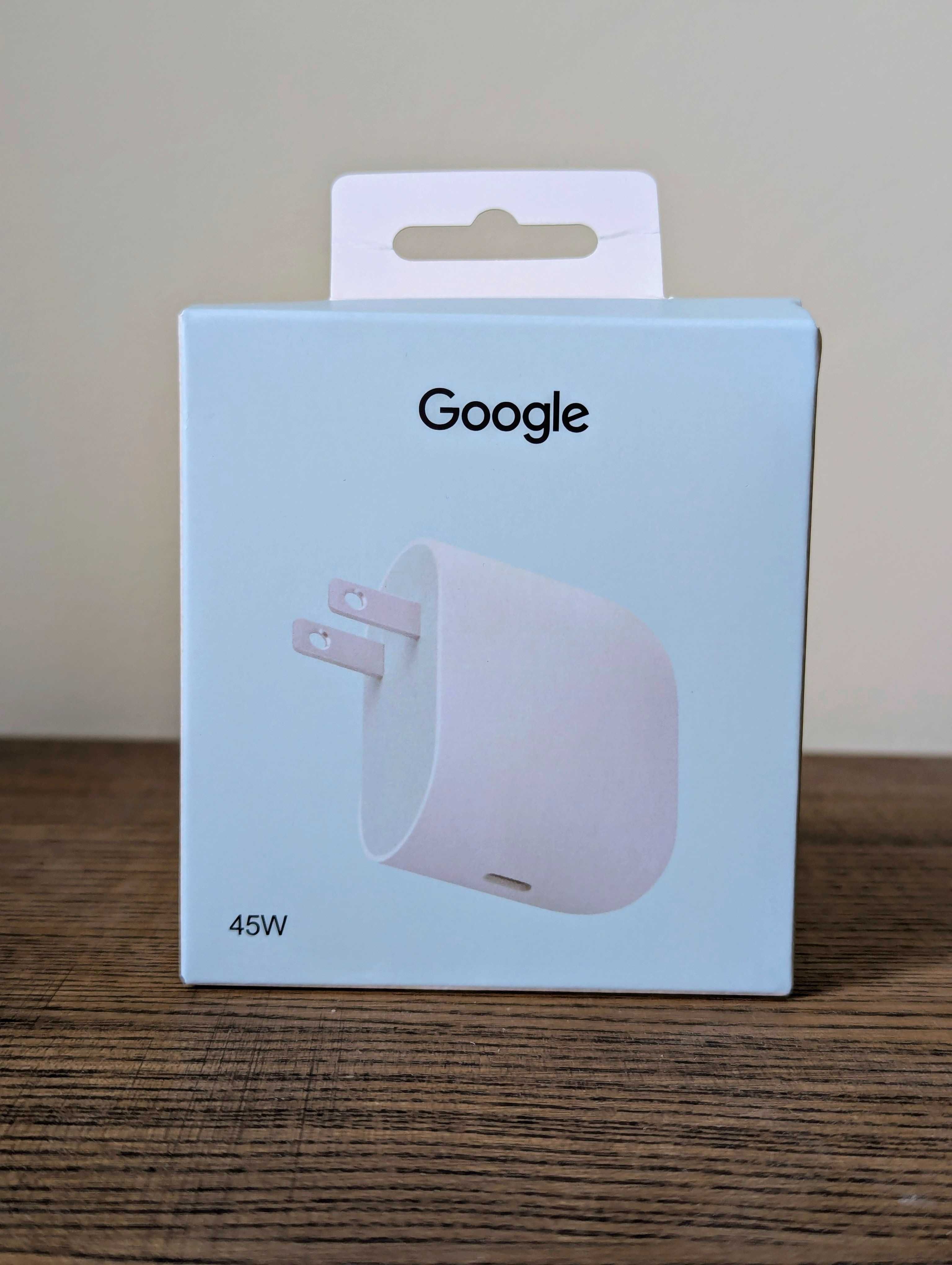 Зарядний пристрій 45вт Google для смартфонів Google Pixel