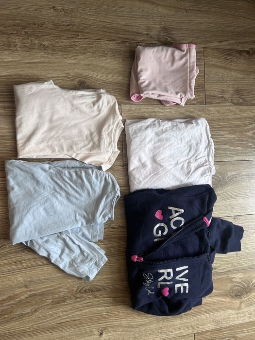 Ubrania dla dziewczynki 134/146  paka1