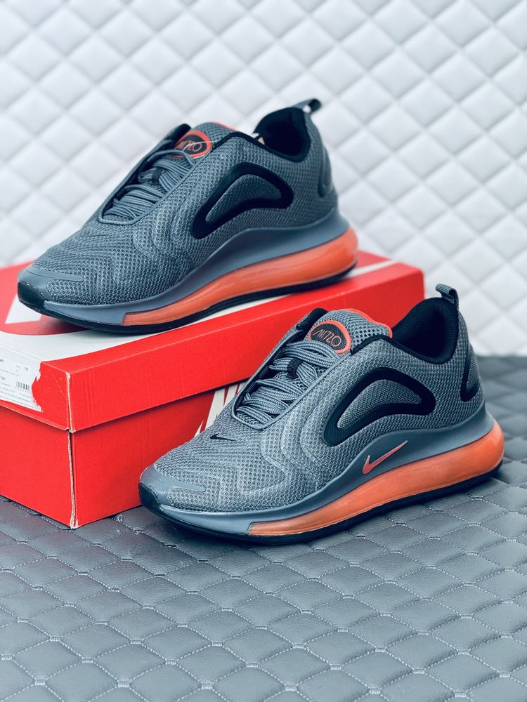 Кроссовки мужские Nike Air Max 720 grey кросовки Найк Аир Макс 720 сер