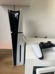 Playstation 5 chassis slim 1tb. Uzyte kilka razy z padem