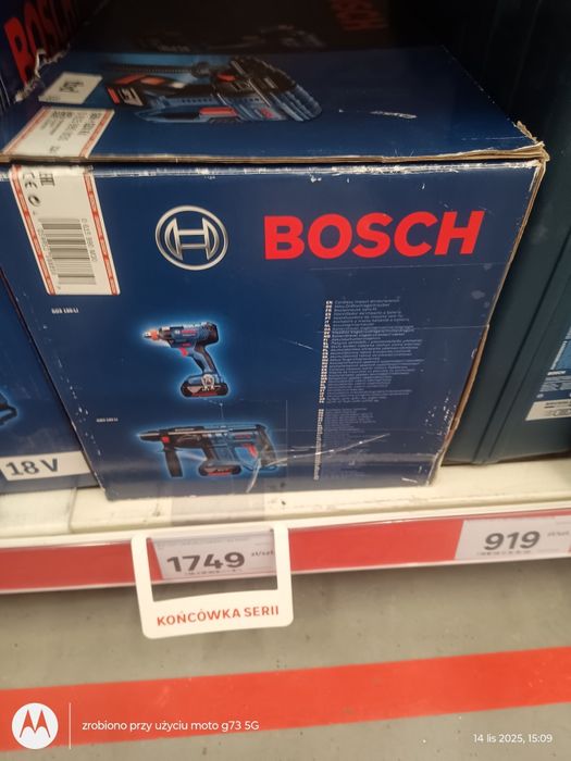 Bosch Profesjonal 18v GBH 180-li+GDX 180-li