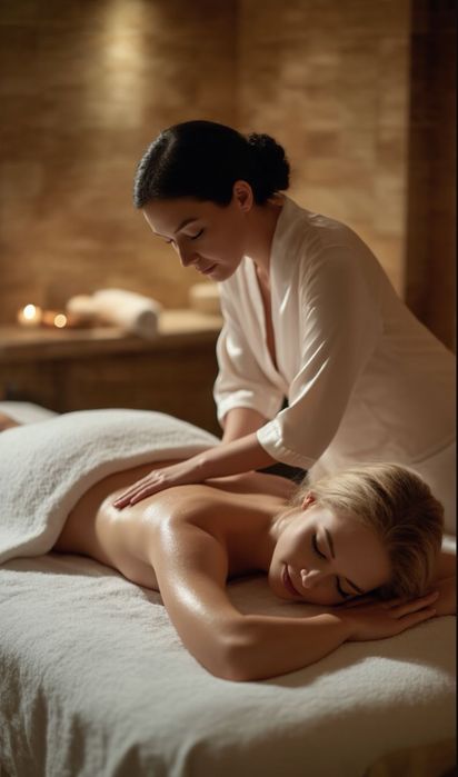 Masaż klasyczny, relaksacyjny oraz antycellulitowy.