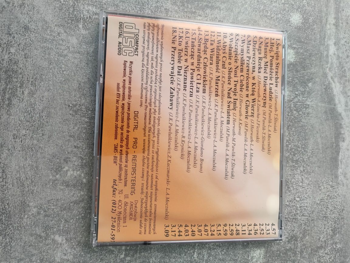 CD Andrzej Zaucha Niezapomniane Przeboje Unikat 1999