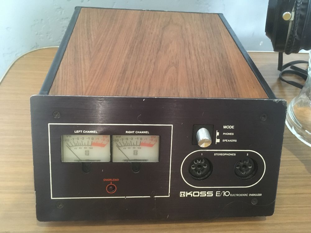 Koss E/10 ESP/10 słuchawki elektostatyczne vintage