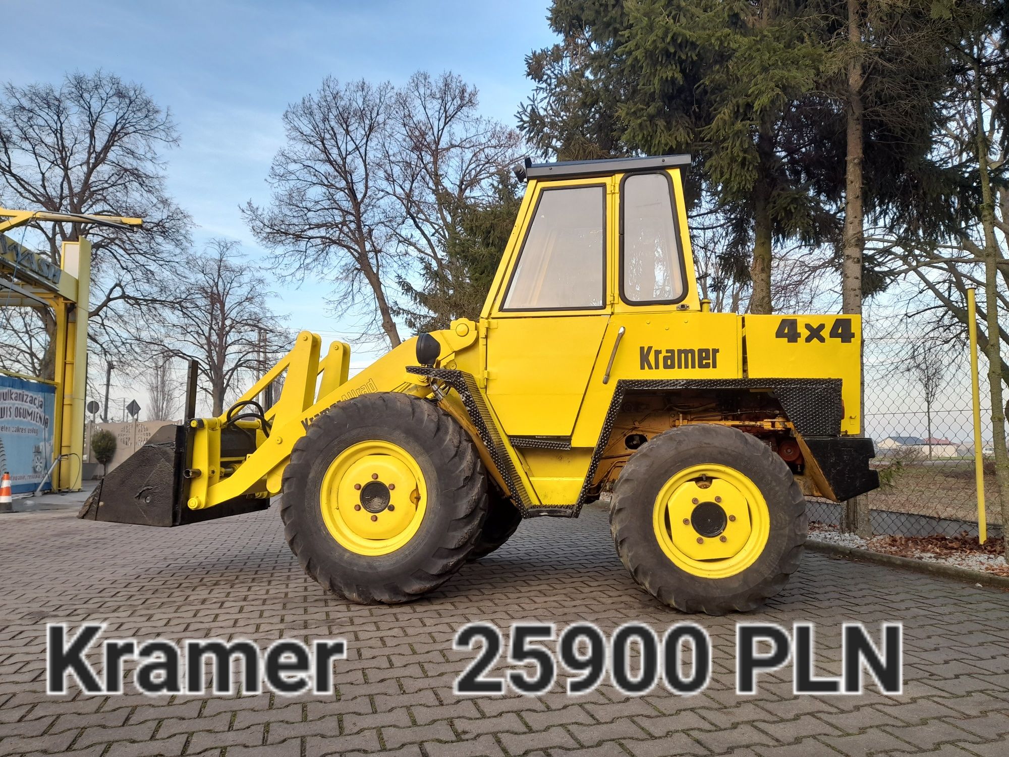 Ładowarka miniładowarka paleciak koparka minikoparka Hanomag.Kramer