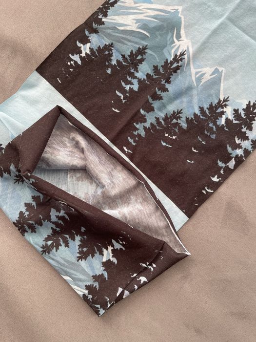 Бафф на шию блакитний новий