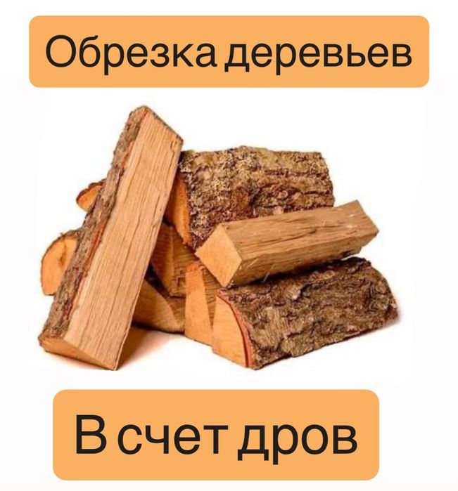 Обрезка деревьев в счет дров