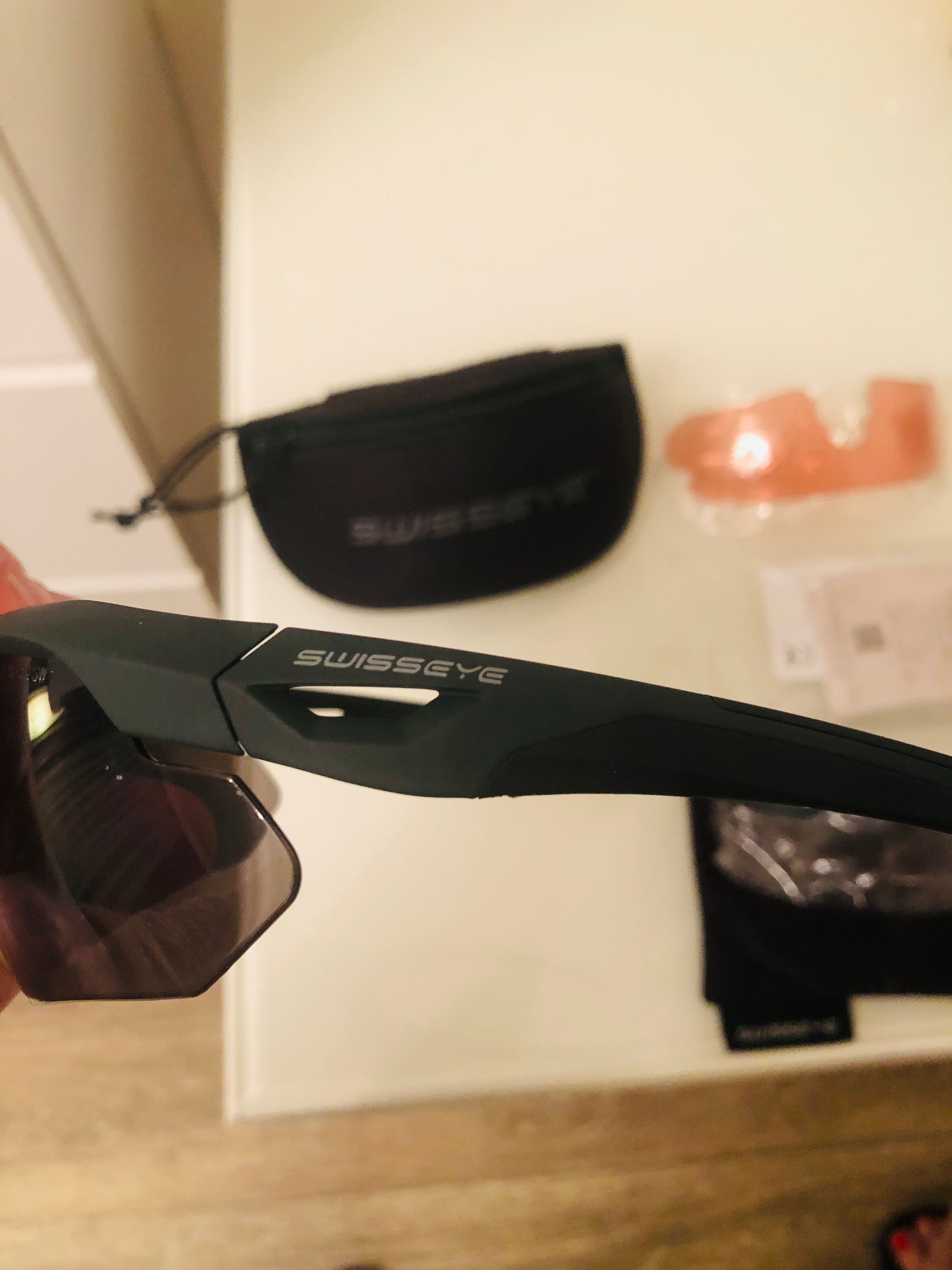 Балістичні окуляри Swiss Eye Nighthawk олива40293 3 компл змінних лінз