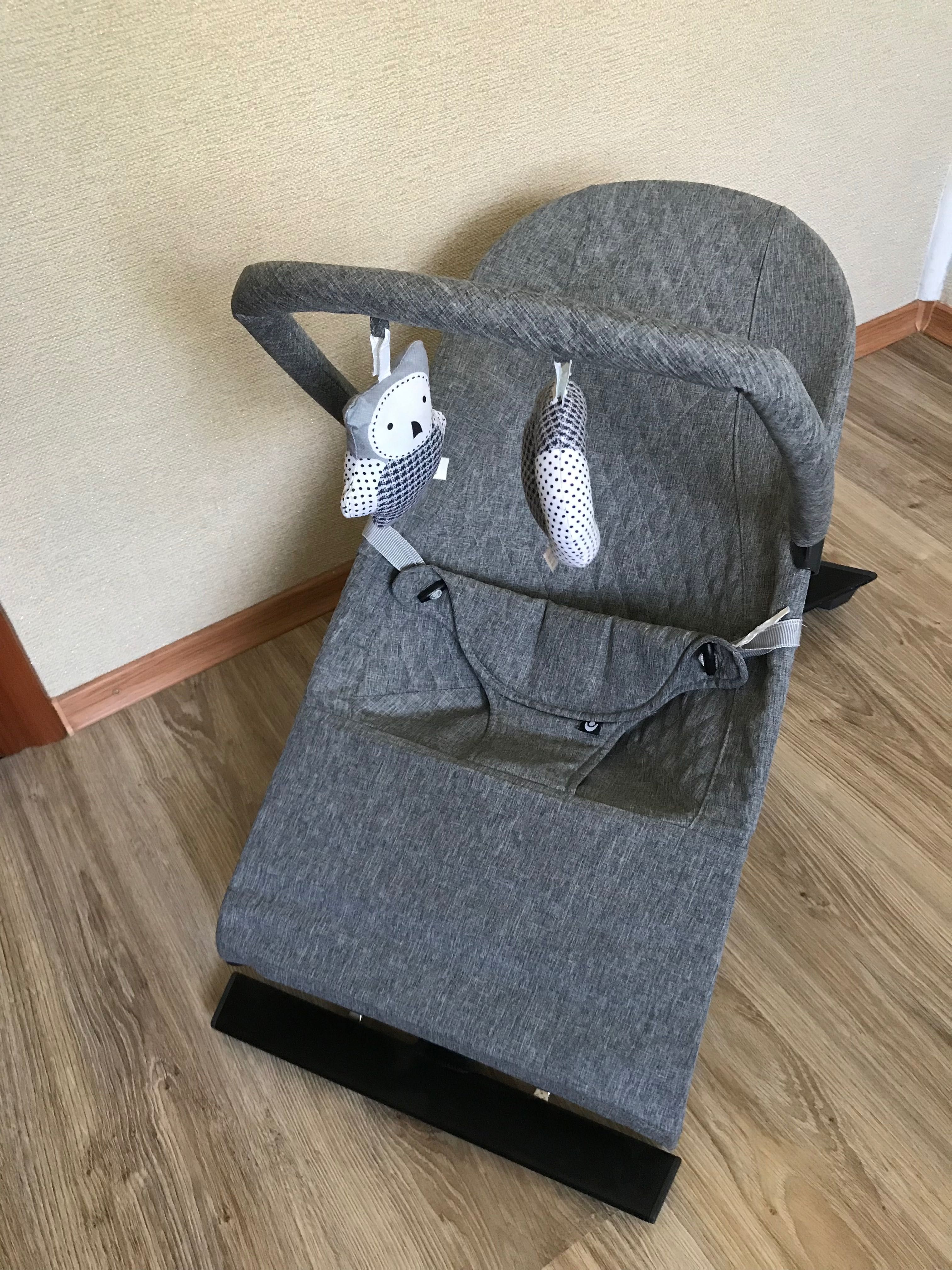 Дитячий шезлонг качалка