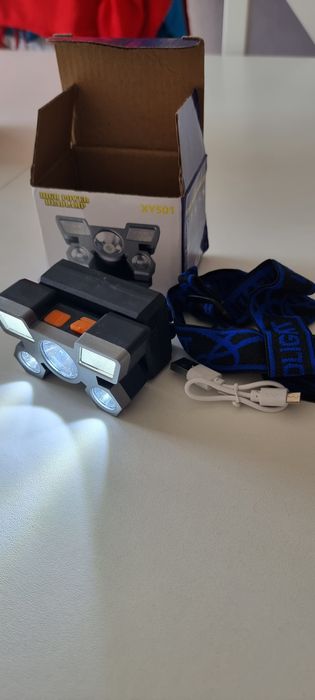 Latarka czołowa akumulatorowa